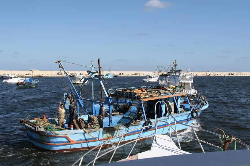 A Typical Egyptian Trawler at The Red Sea Wreck Project