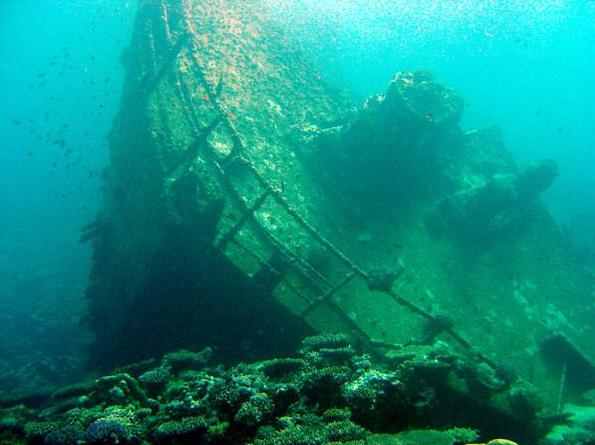 Kormoran at The Red Sea Wreck Project